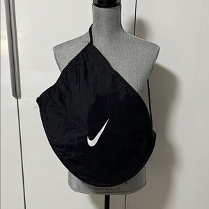Nike Black Crossbody Print Gymsack Bag Large